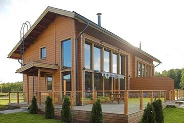 Фото номера Апартаменты с 3 спальнями и сауной Виллы Kiurunrinne Villas г. Иматра 49