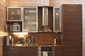 Фото номера Апартаменты с 3 спальнями и сауной Виллы Kiurunrinne Villas г. Иматра 18