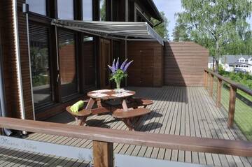 Фото номера Апартаменты с 3 спальнями и сауной Виллы Kiurunrinne Villas г. Иматра 85