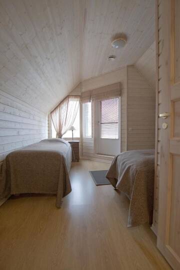 Фото номера Апартаменты с 2 спальнями Дома для отпуска Holiday Houses Saimaa Gardens г. Иматра 7