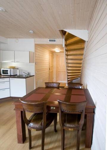 Фото номера Апартаменты с 2 спальнями Дома для отпуска Holiday Houses Saimaa Gardens г. Иматра 11