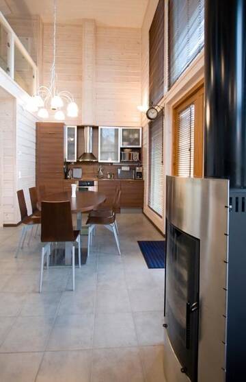 Фото номера Таунхаус с 3 спальнями Дома для отпуска Holiday Houses Saimaa Gardens г. Иматра 5