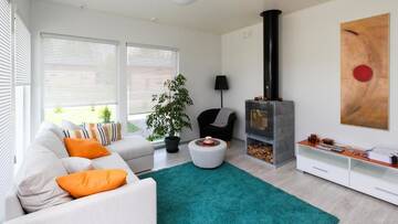 Фото номера Дом с 3 спальнями Дома для отпуска Holiday Houses Saimaa Gardens г. Иматра 2