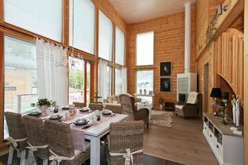 Фото номера Таунхаус с 3 спальнями Дома для отпуска Holiday Houses Saimaa Gardens г. Иматра 17