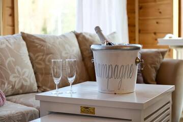 Фото номера Таунхаус с 3 спальнями Дома для отпуска Holiday Houses Saimaa Gardens г. Иматра 25