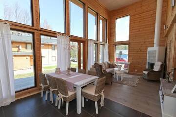 Фото номера Таунхаус с 3 спальнями Дома для отпуска Holiday Houses Saimaa Gardens г. Иматра 26