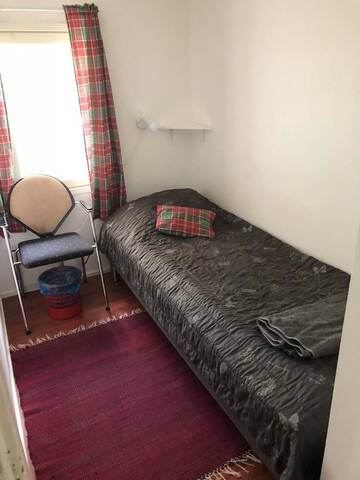 Фото номера Одноместный номер с общей ванной комнатой Хостелы Hostel Ukonlinna г. Иматра 4